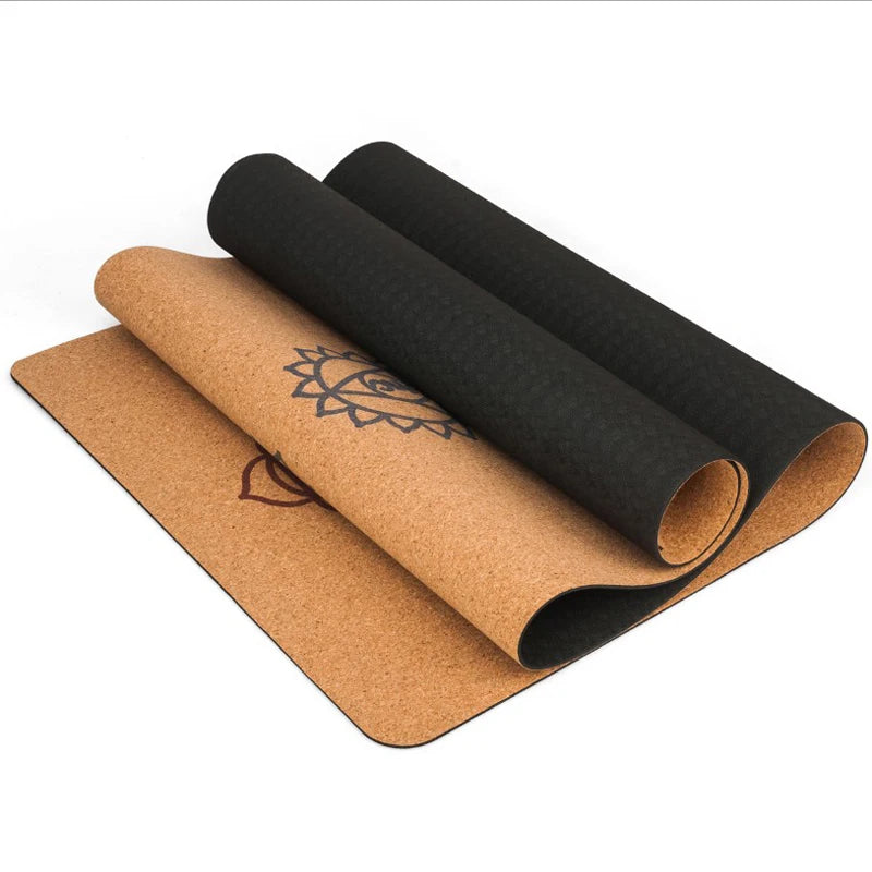 Natural Cork Shakra Yoga Mat